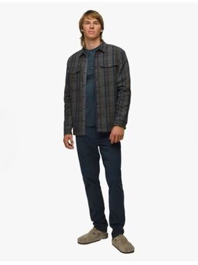 Prana Men’s Campfire Cord Pants, Stormy Night, 30x32